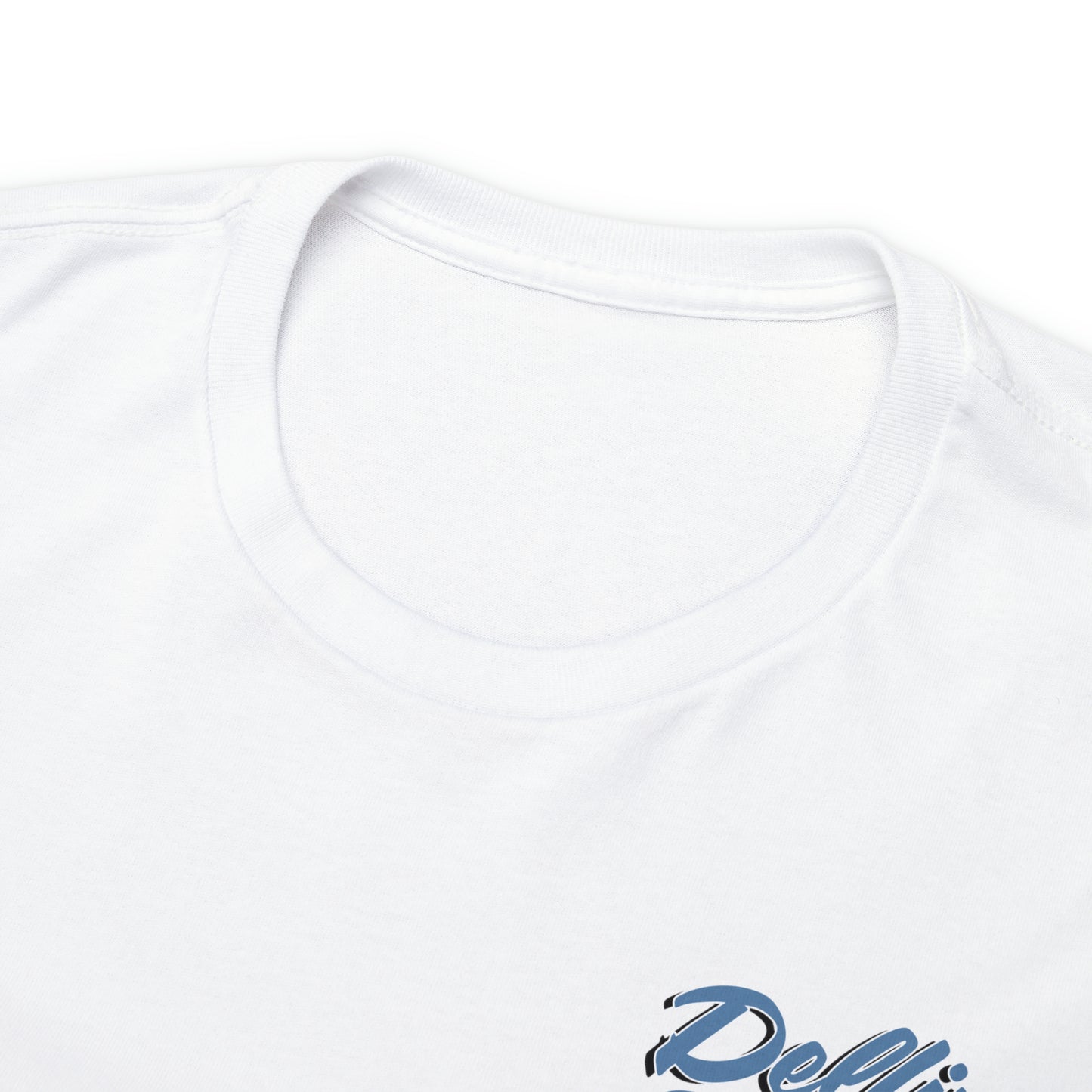 Delfino Industry Mens T-shirt Blue Logo