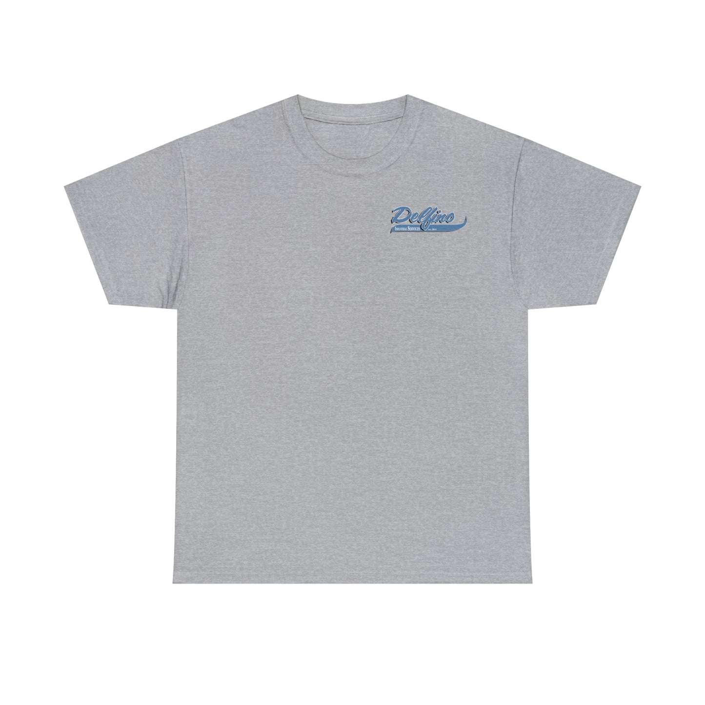 Delfino Industry Mens T-shirt Blue Logo