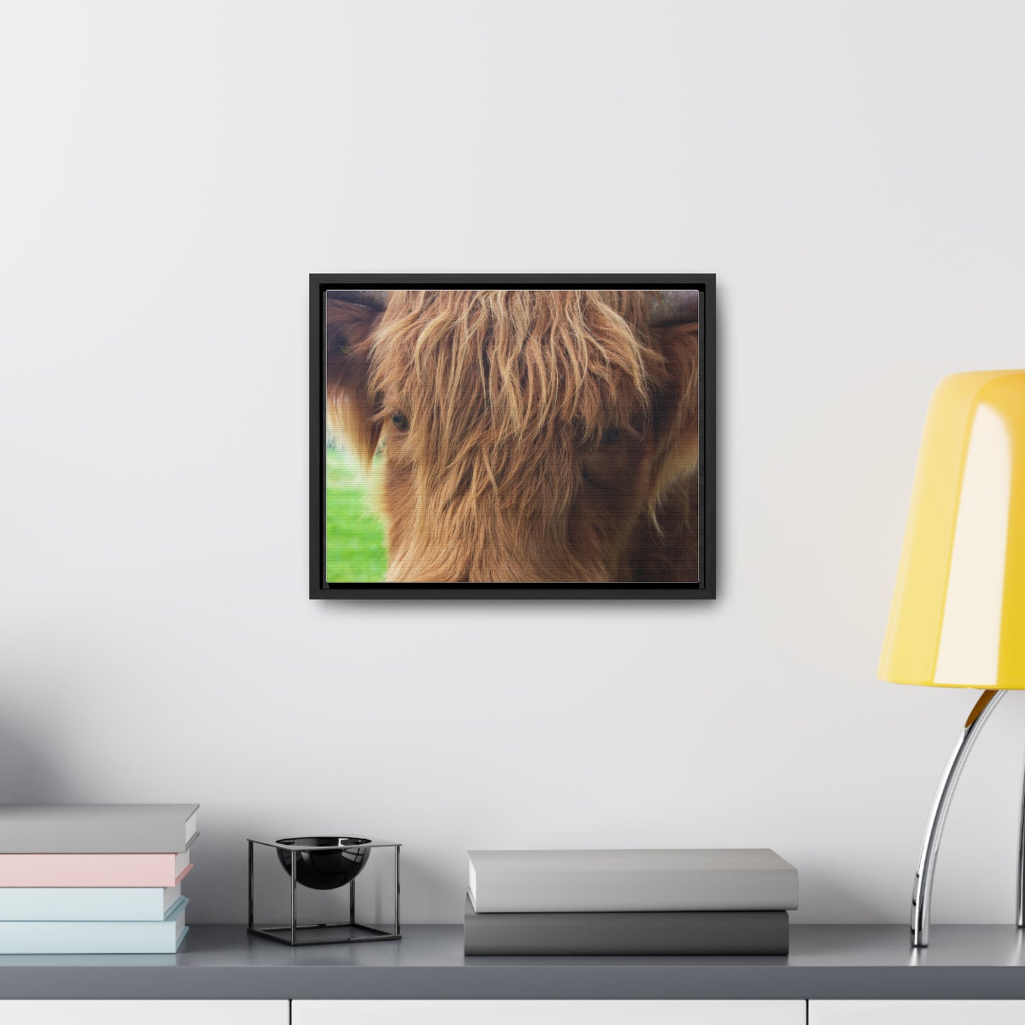 Gentle Gaze Close-Up Canvas Print