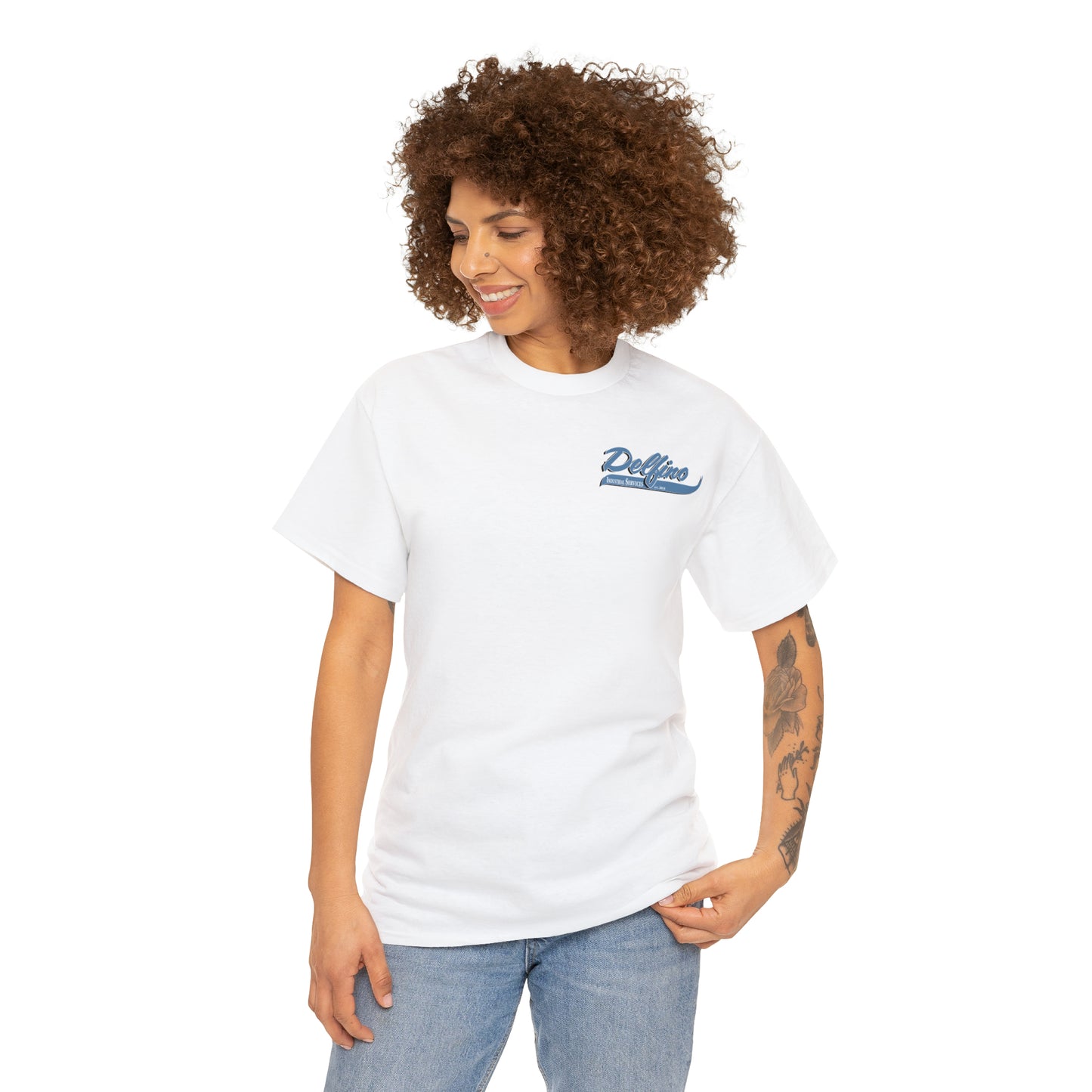 Delfino Industry Teal Logo
