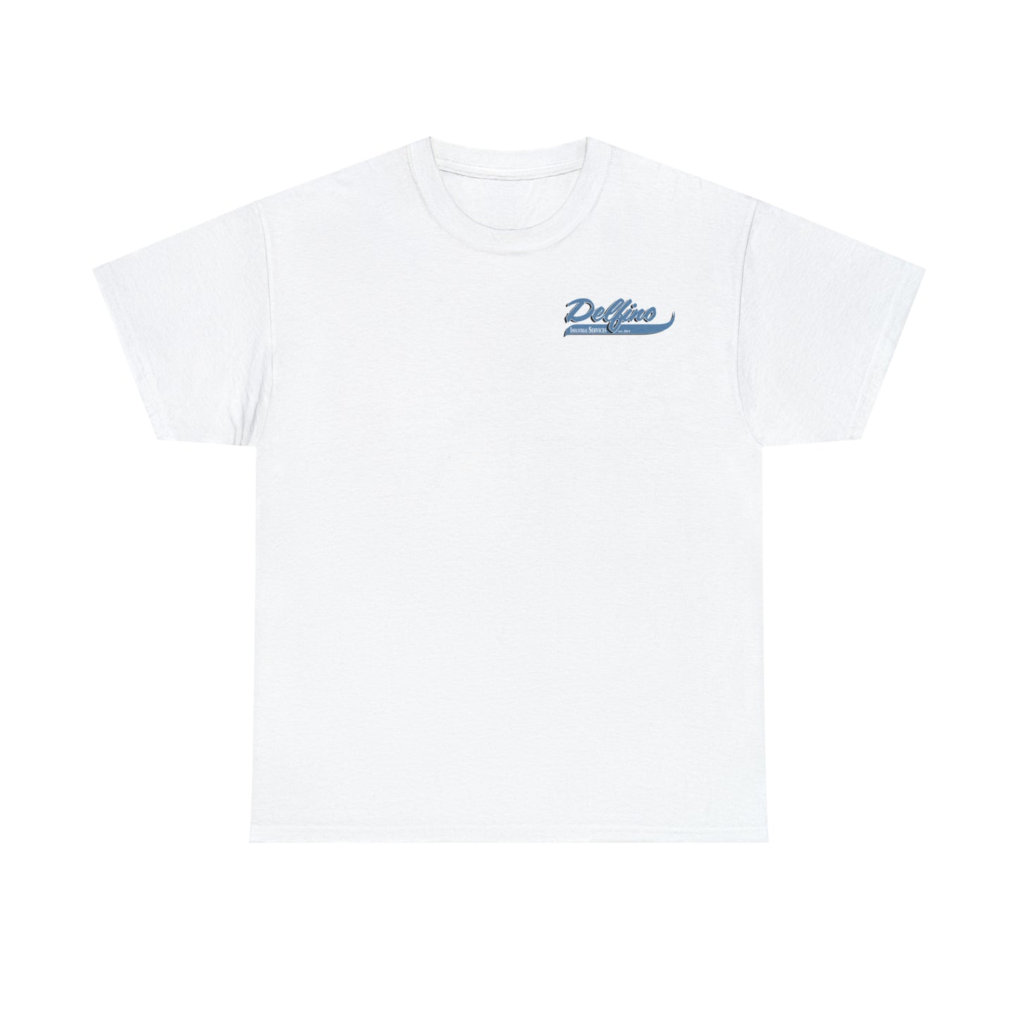 Delfino Industry Mens T-shirt Blue Logo