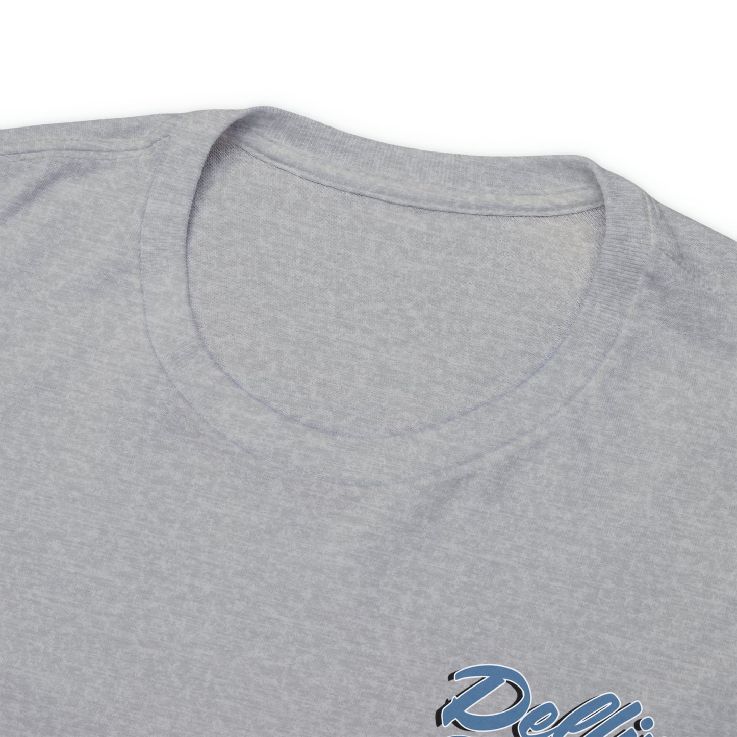 Delfino Industry Mens T-shirt Blue Logo