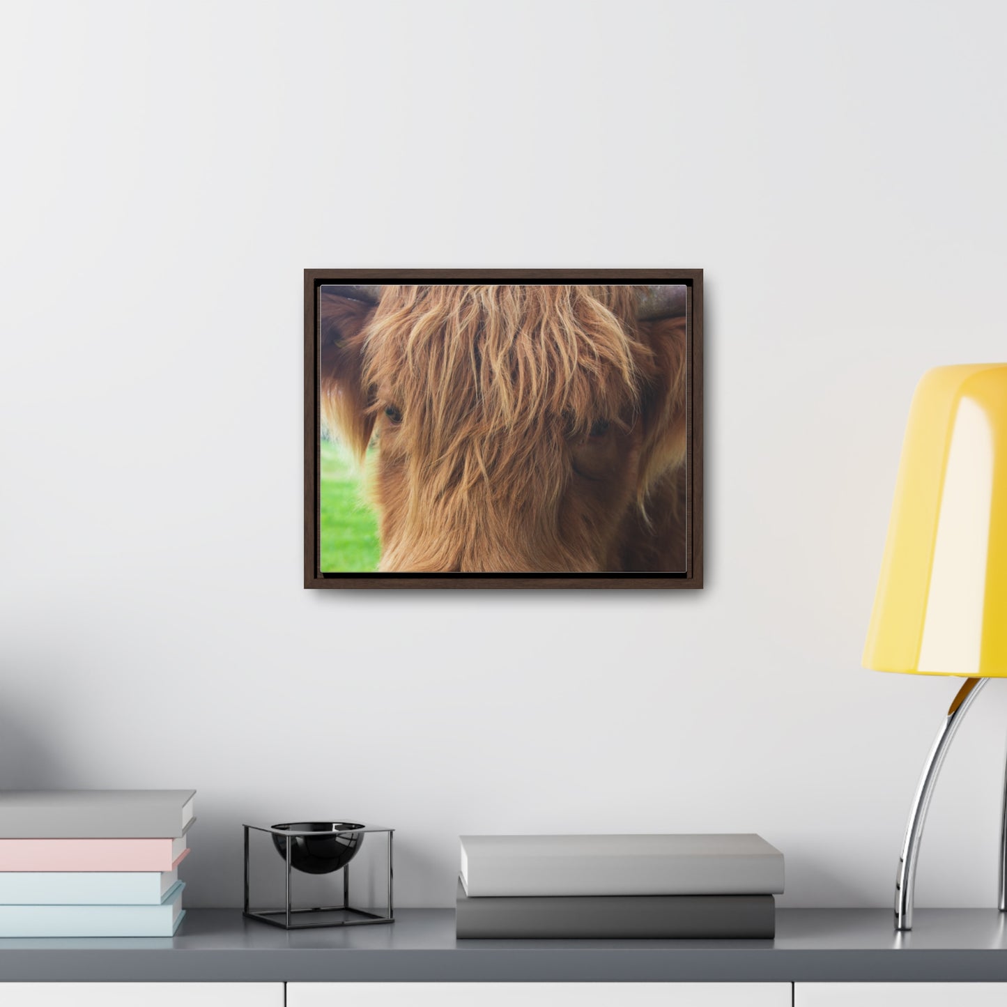 Gentle Gaze Close-Up Canvas Print